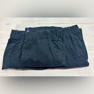 Bundle of 3 Gap women’s twill cargo pants  joggers